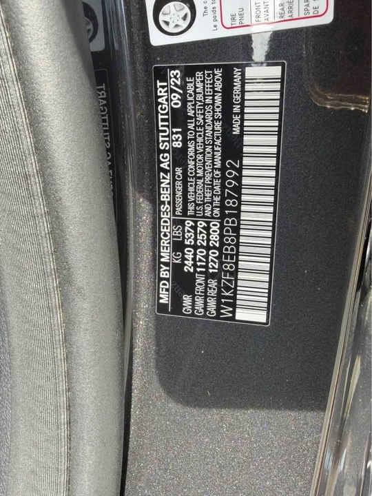 2023 Mercedes-Benz W213 E-Class - Image 12 of 12