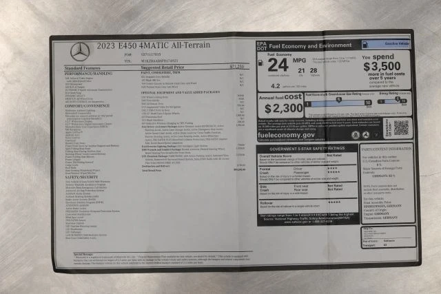 2023 Mercedes-Benz W213 E-Class - Image 6 of 12
