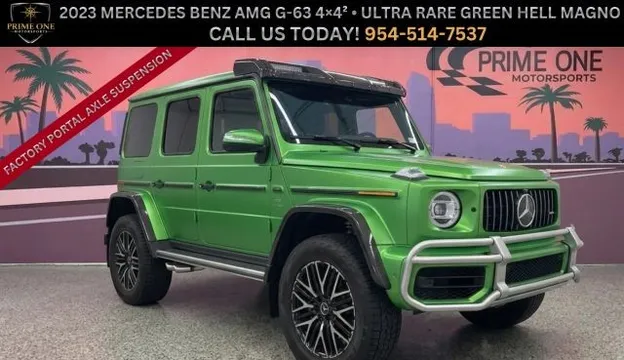 2023 Mercedes-Benz G-Class G 63 AMG 4x4² Sport Utility 4D
