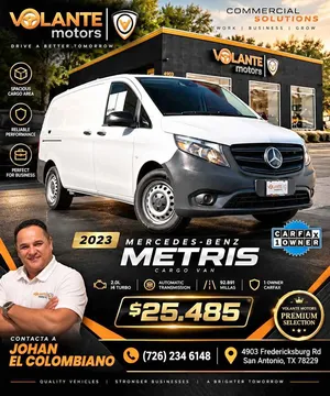 2023 Mercedes-Benz Metris Cargo Standard w/126" WB Van 3D