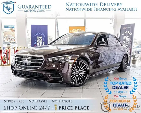2023 Mercedes-Benz S-Class S 580 4MATIC