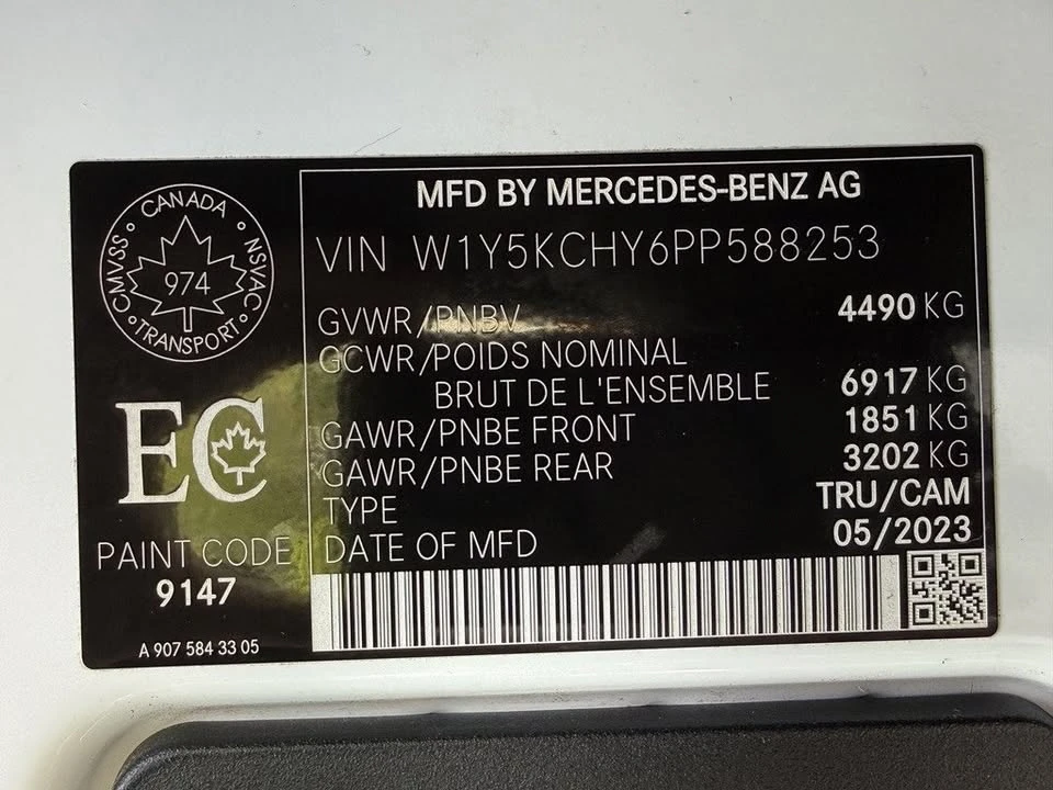 2023 Mercedes-Benz VS30 Sprinter - Image 20 of 20