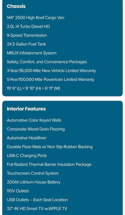 2023 Mercedes-Benz VS30 Sprinter - Image 18 of 19