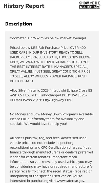 2023 Mitsubishi Eclipse Cross - Image 6 of 20