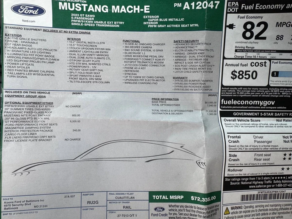 2023 Ford Mustang Mach-E - Image 8 of 13