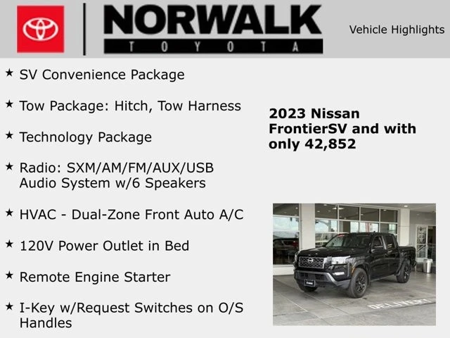 2023 Nissan Frontier 3rd Gen - Image 10 of 12