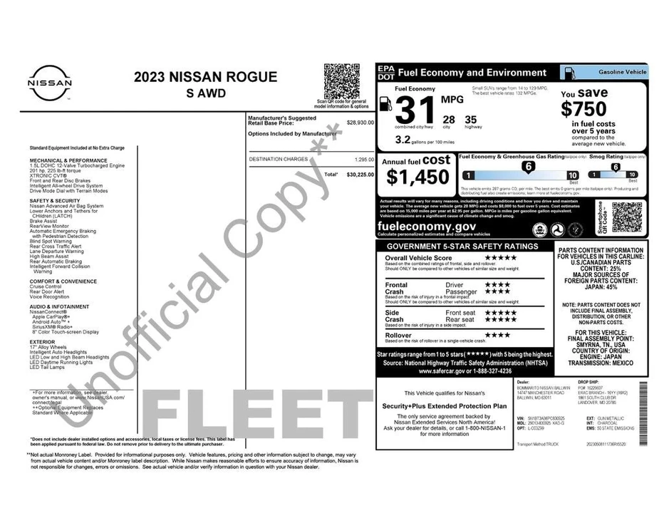 2023 Nissan Rogue - Image 7 of 12