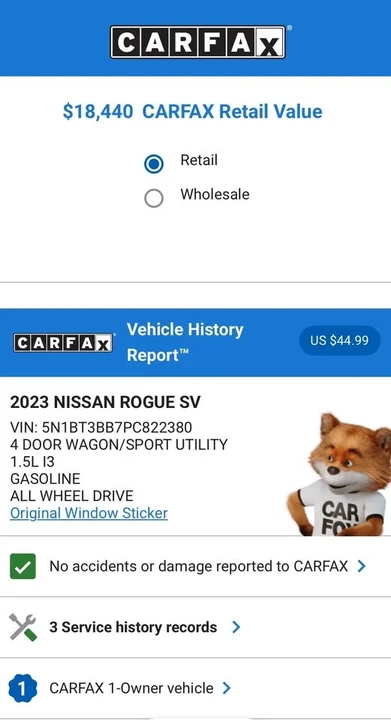 2023 Nissan Rogue - Image 18 of 19