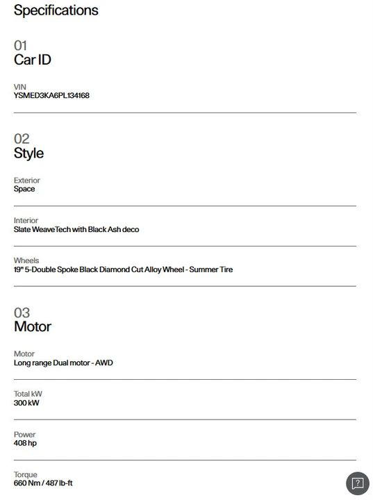 2023 Polestar 2 - Image 19 of 19