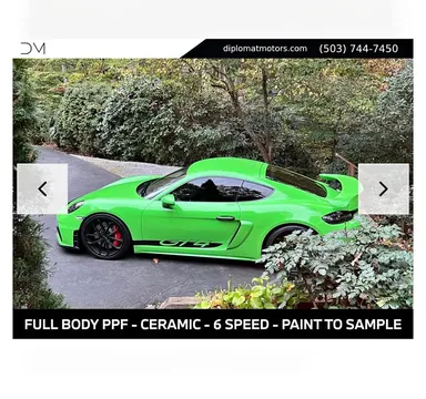 2023 Porsche 718 Cayman GT4 Coupe 2D