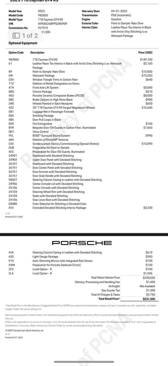 2023 Porsche 718 Cayman - Image 16 of 16