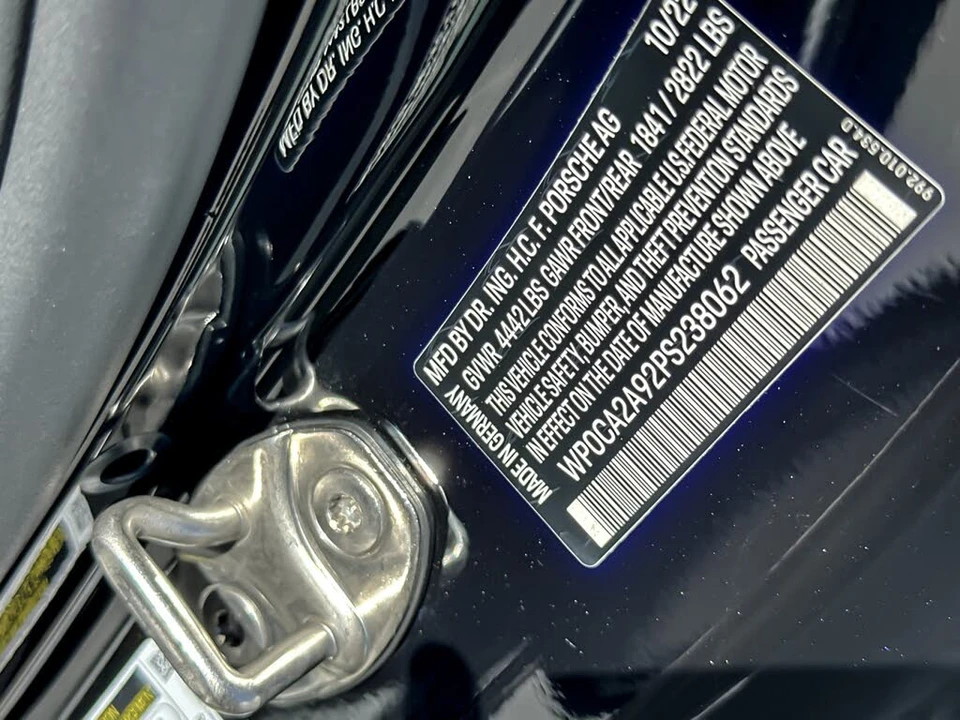 2023 Porsche 992 Carrera - Image 28 of 28