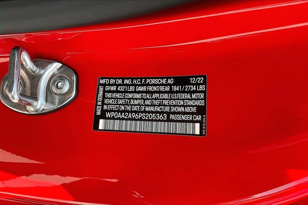 2023 Porsche 992 Carrera - Image 26 of 26