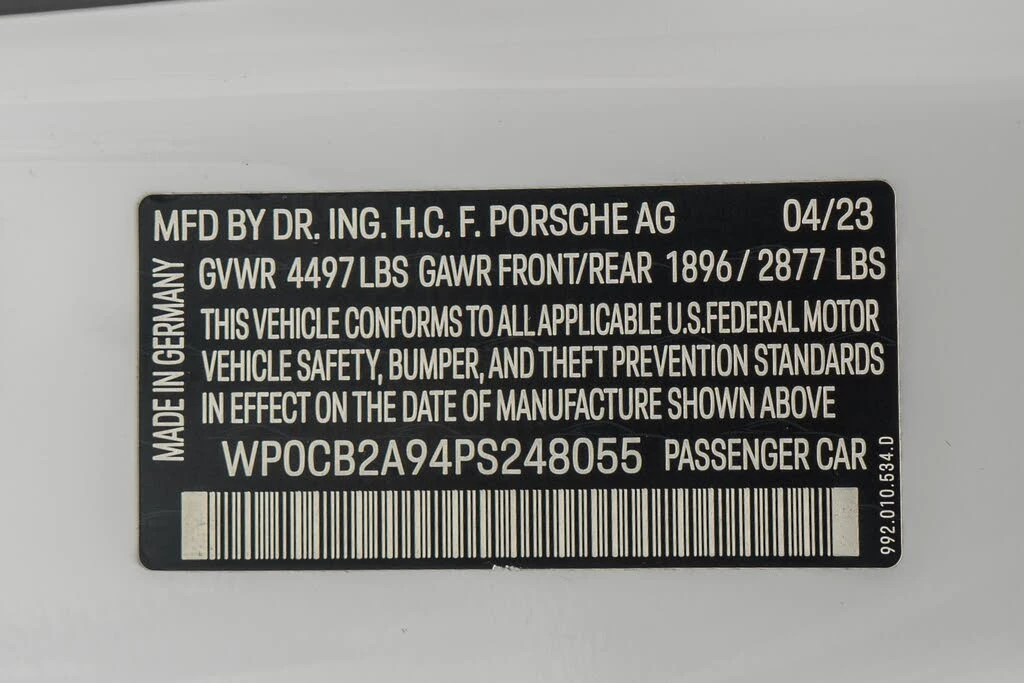 2023 Porsche 992 Carrera GTS - Image 20 of 31