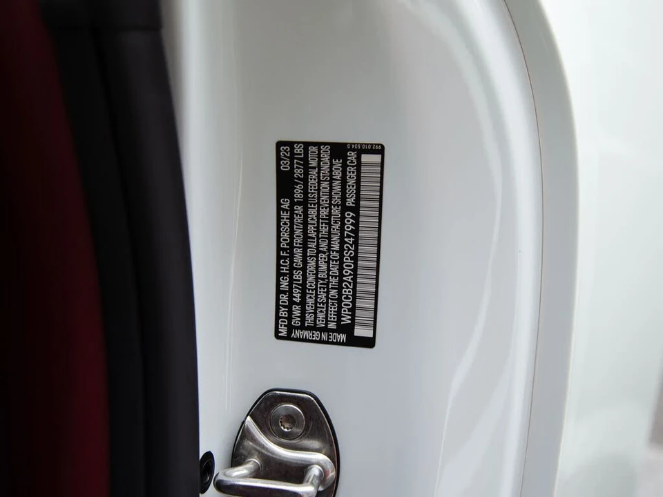 2023 Porsche 992 Carrera S - Image 28 of 28