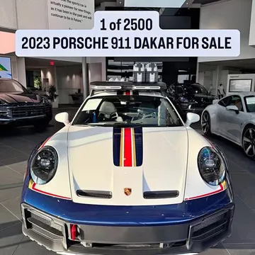 2023 Porsche 911 Dakar Coupe 2D