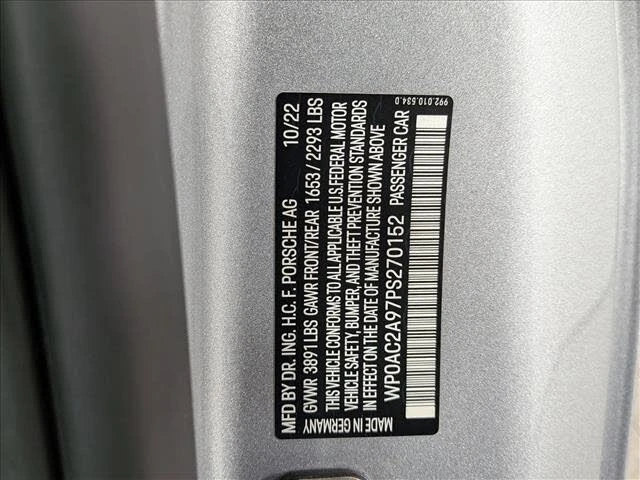 2023 Porsche 992 GT3 - Image 22 of 23