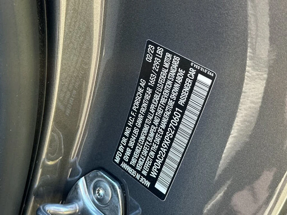 2023 Porsche 992 GT3 Touring - Image 28 of 28