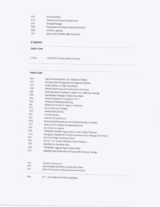 2023 Porsche 992 Targa 4 & 4S - Image 3 of 5