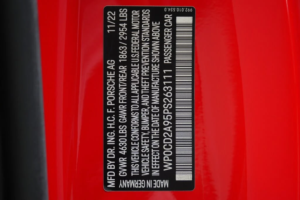 2023 Porsche 992 Turbo - Image 19 of 31
