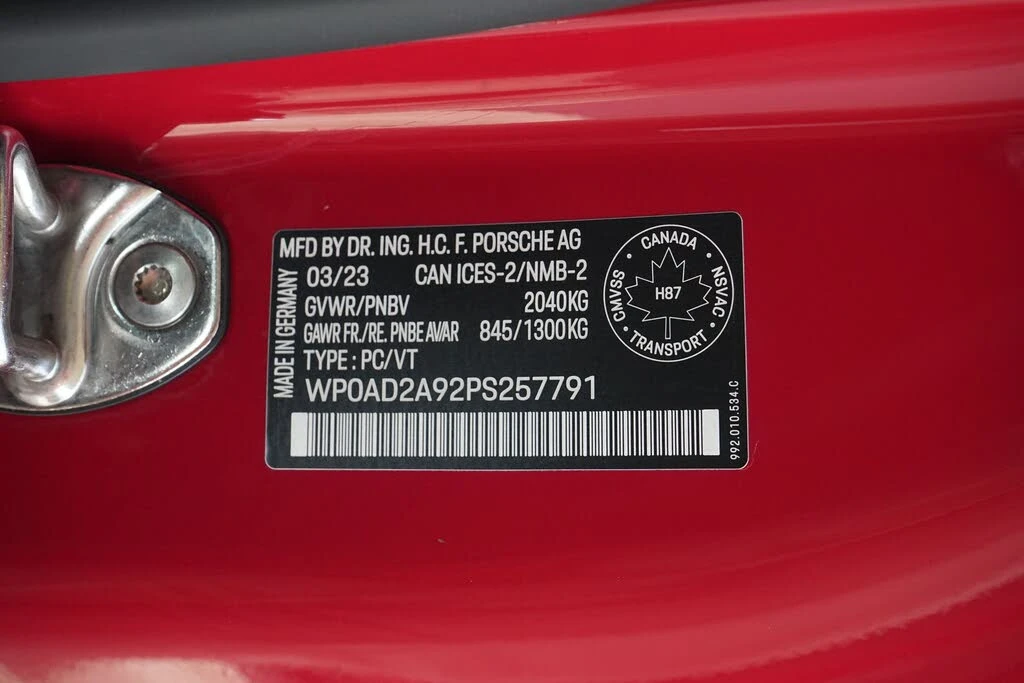 2023 Porsche 992 Turbo - Image 25 of 25