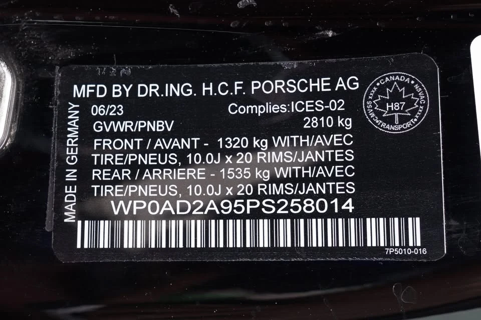 2023 Porsche 992 Turbo - Image 19 of 19