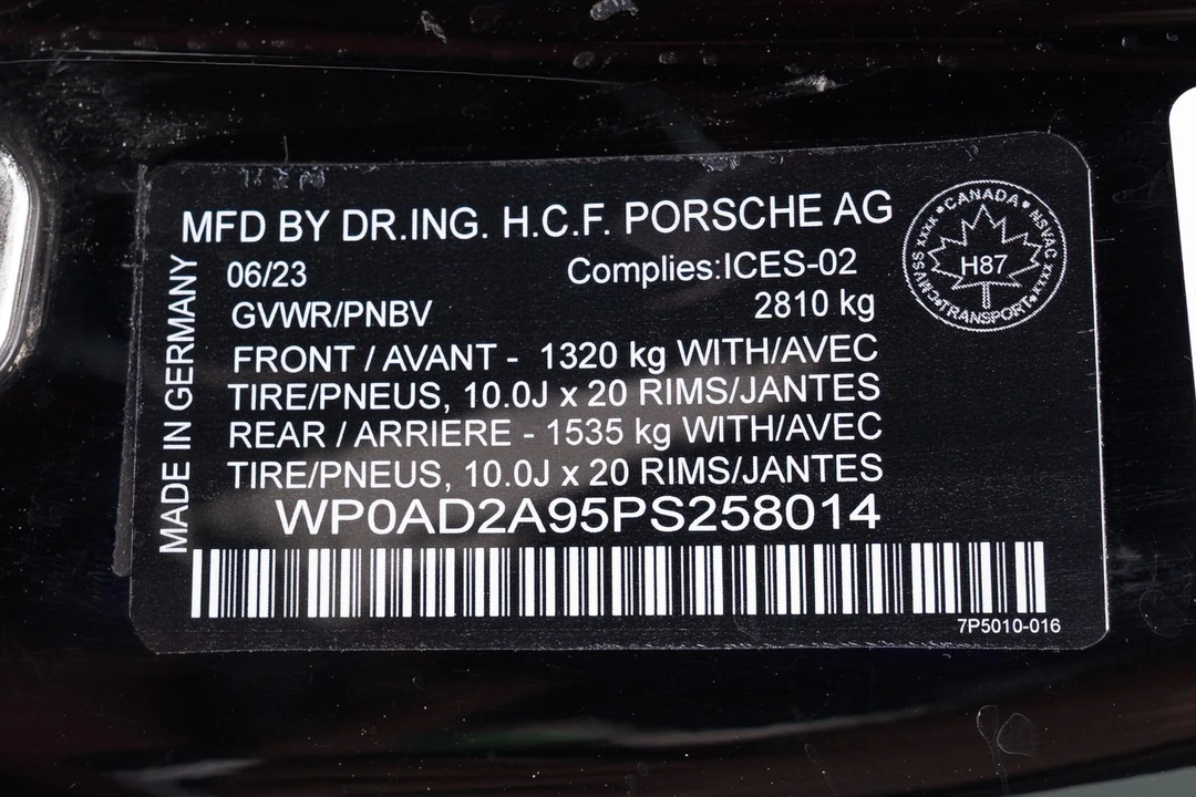 2023 Porsche 992 Turbo - Image 20 of 21