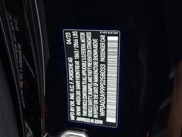 2023 Porsche 992 Turbo S - Image 29 of 31