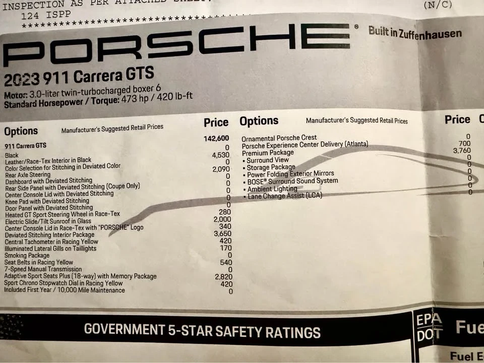 2023 Porsche 992 Carrera GTS - Image 20 of 20