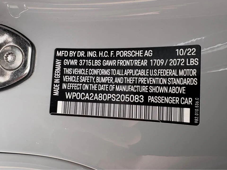 2023 Porsche 718 Boxster - Image 10 of 10