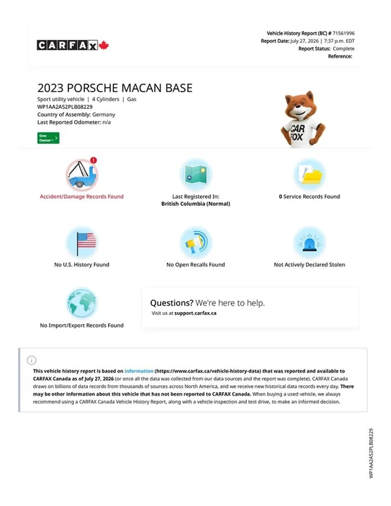 2023 Porsche Macan - Image 2 of 20