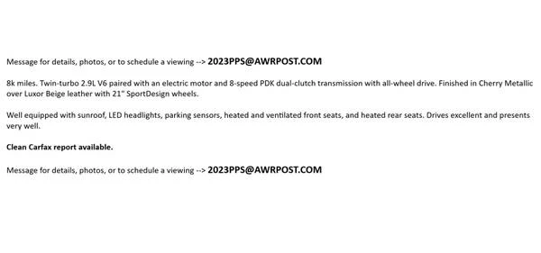 2023 Porsche 971 Panamera 4S - Image 4 of 16