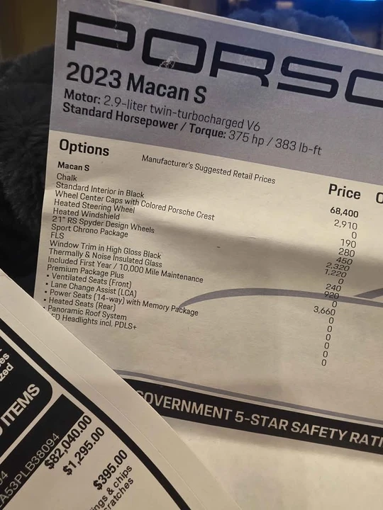 2023 Porsche Macan S - Image 6 of 6