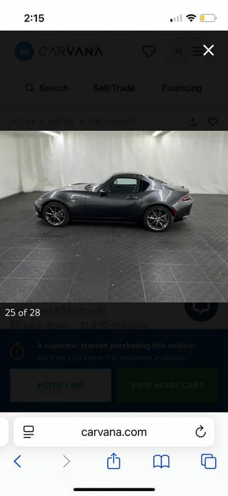 2023 Mazda ND MX-5 Miata - Image 2 of 9
