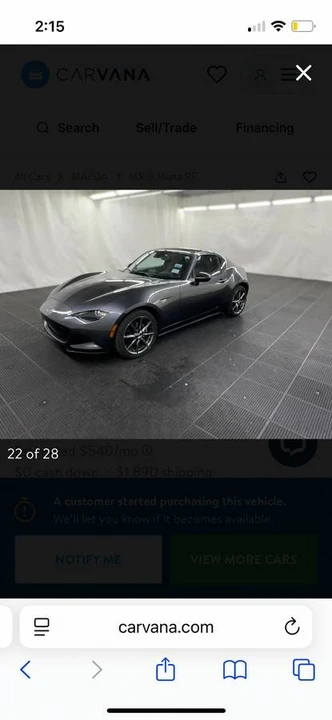 2023 Mazda ND MX-5 Miata - Image 3 of 9