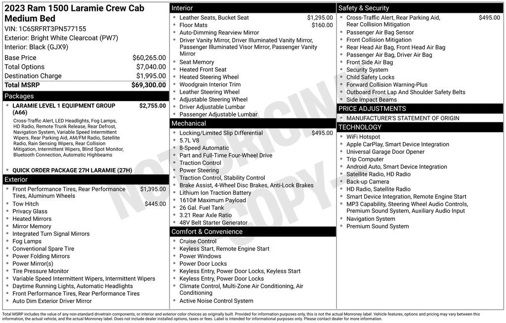2023 Ram 1500 2nd Gen - Image 4 of 31