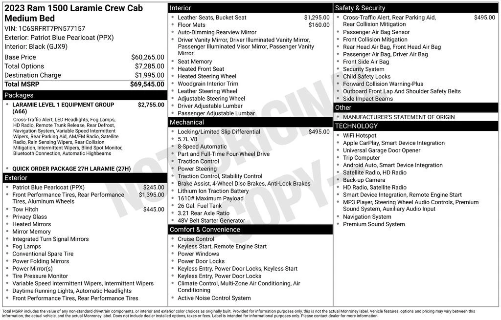 2023 Ram 1500 2nd Gen - Image 4 of 31