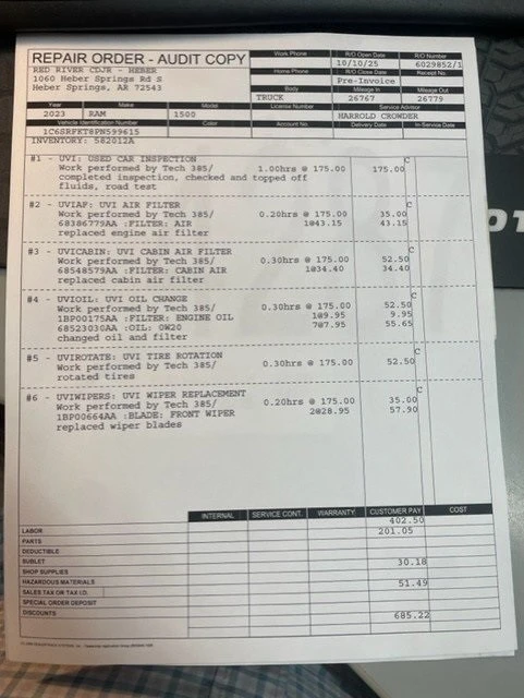 2023 Ram 1500 2nd Gen - Image 2 of 2