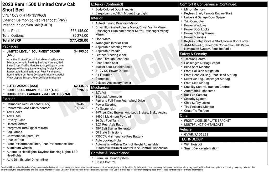 2023 Ram 1500 2nd Gen - Image 6 of 12