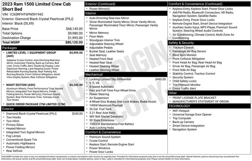 2023 Ram 1500 2nd Gen - Image 12 of 12
