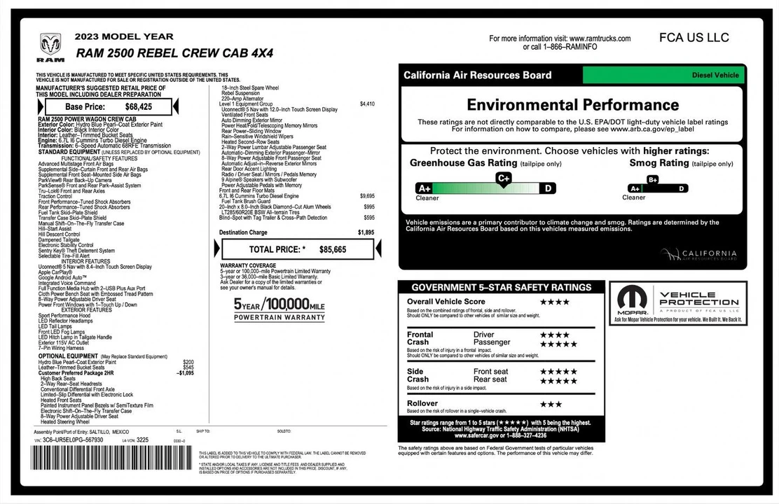 2023 Ram 2500 - Image 6 of 12