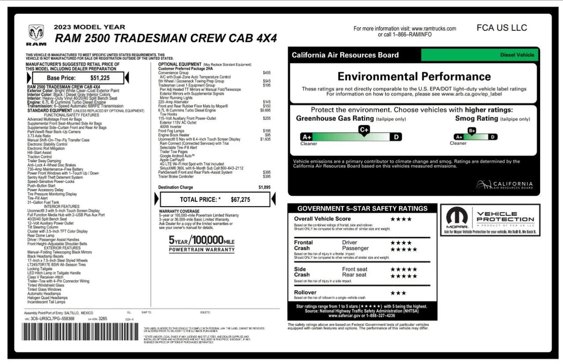 2023 Ram 2500 - Image 4 of 31
