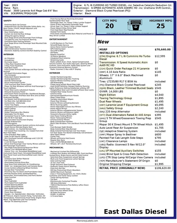2023 Ram 3500 - Image 4 of 21