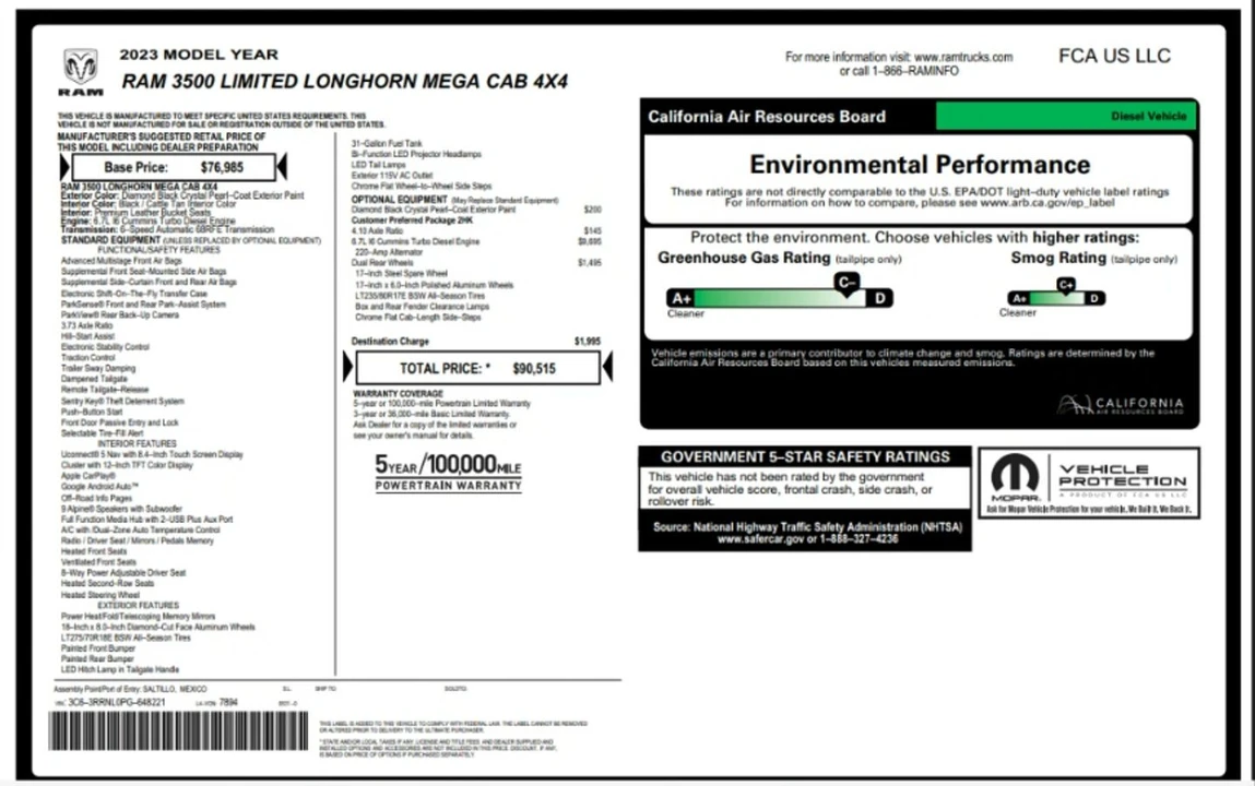 2023 Ram 3500 - Image 6 of 31