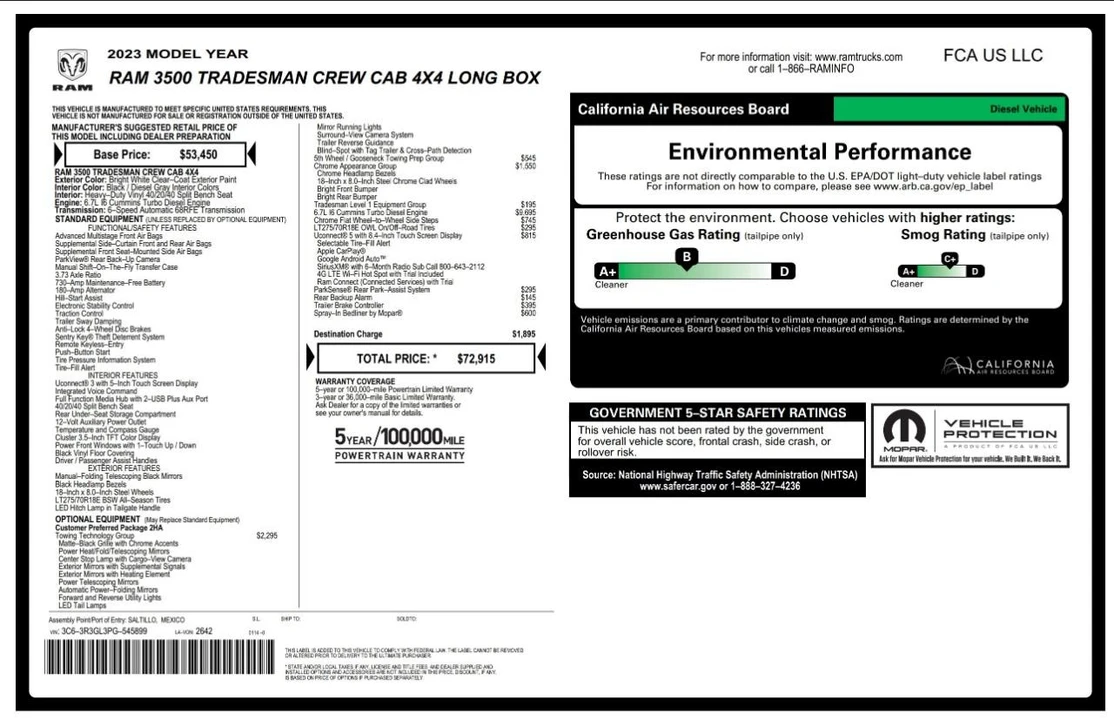 2023 Ram 3500 - Image 4 of 21