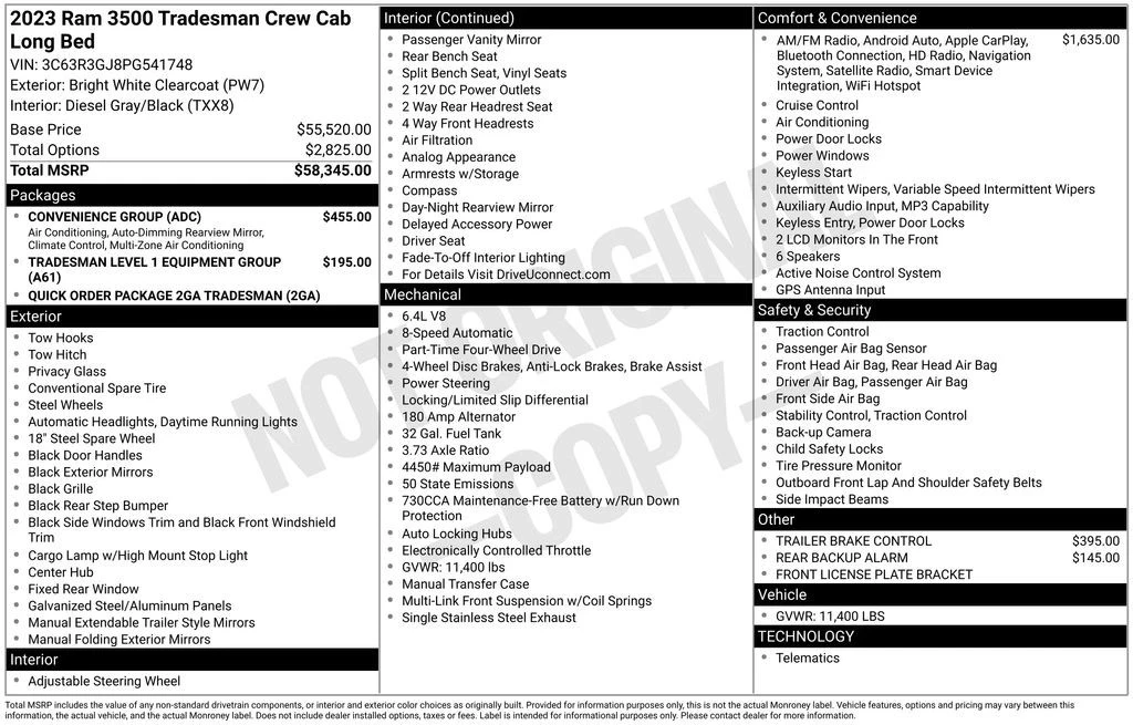 2023 Ram 3500 - Image 4 of 21