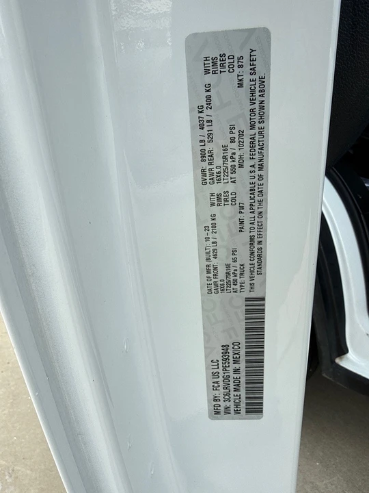 2023 Ram ProMaster - Image 7 of 17