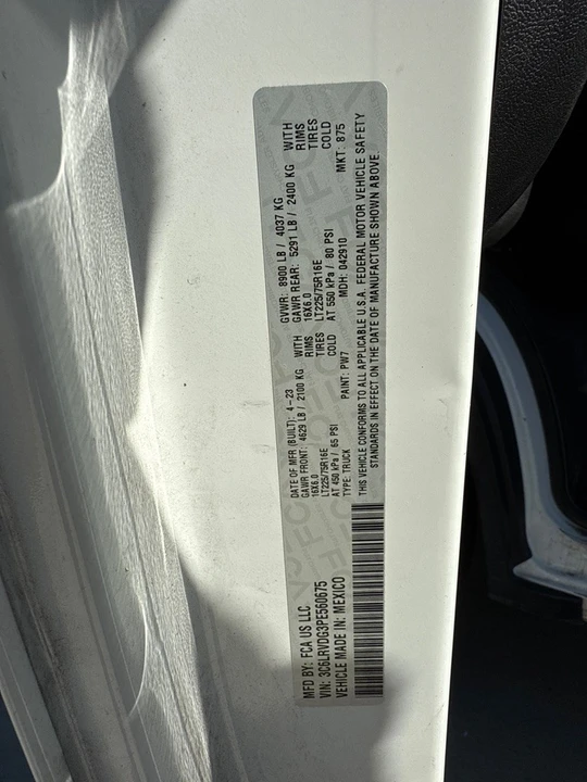 2023 Ram ProMaster - Image 7 of 16