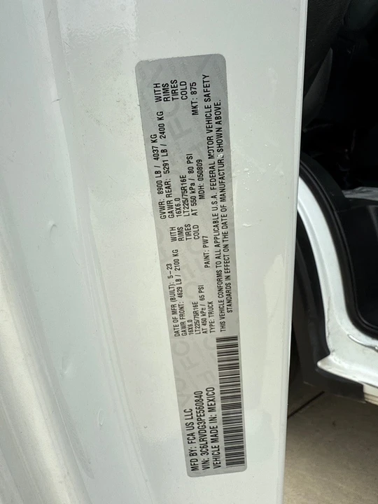 2023 Ram ProMaster - Image 8 of 19