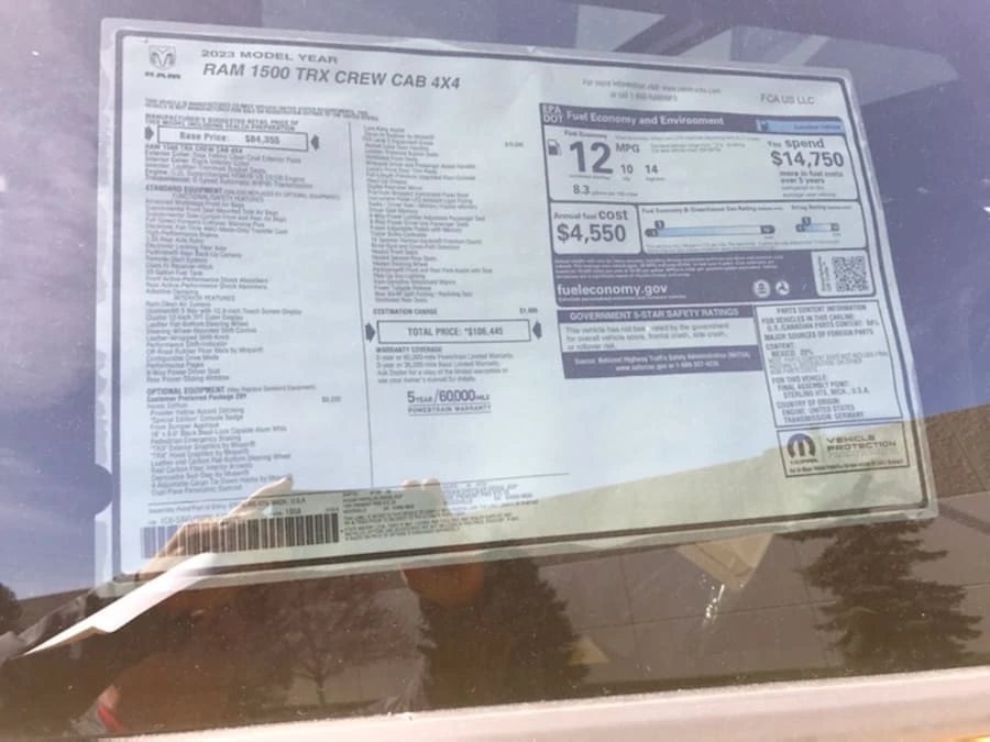 2023 Ram 1500 TRX 1st Gen - Image 16 of 16